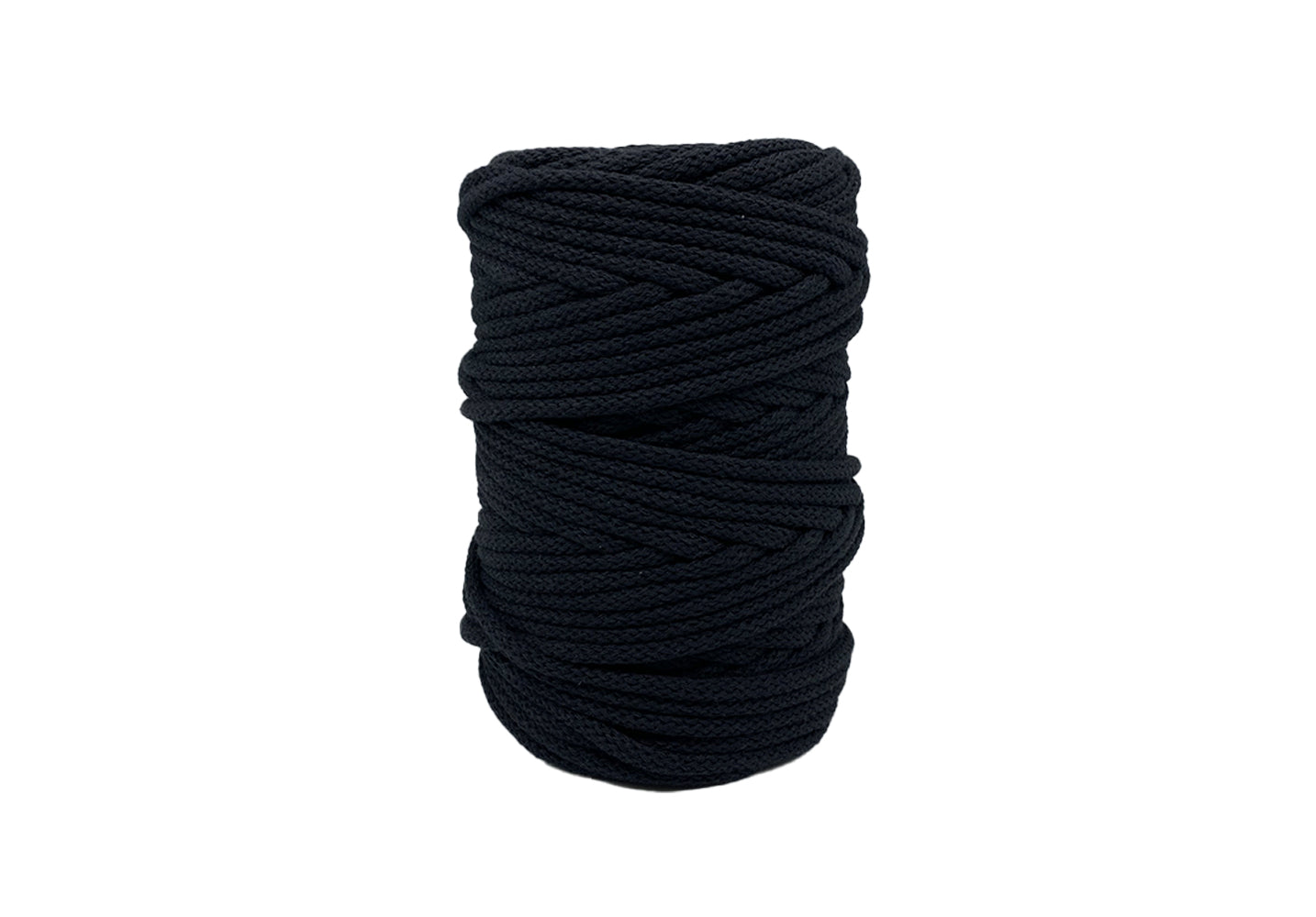 Black & White - 5mm, Thread Shop Braided Cord