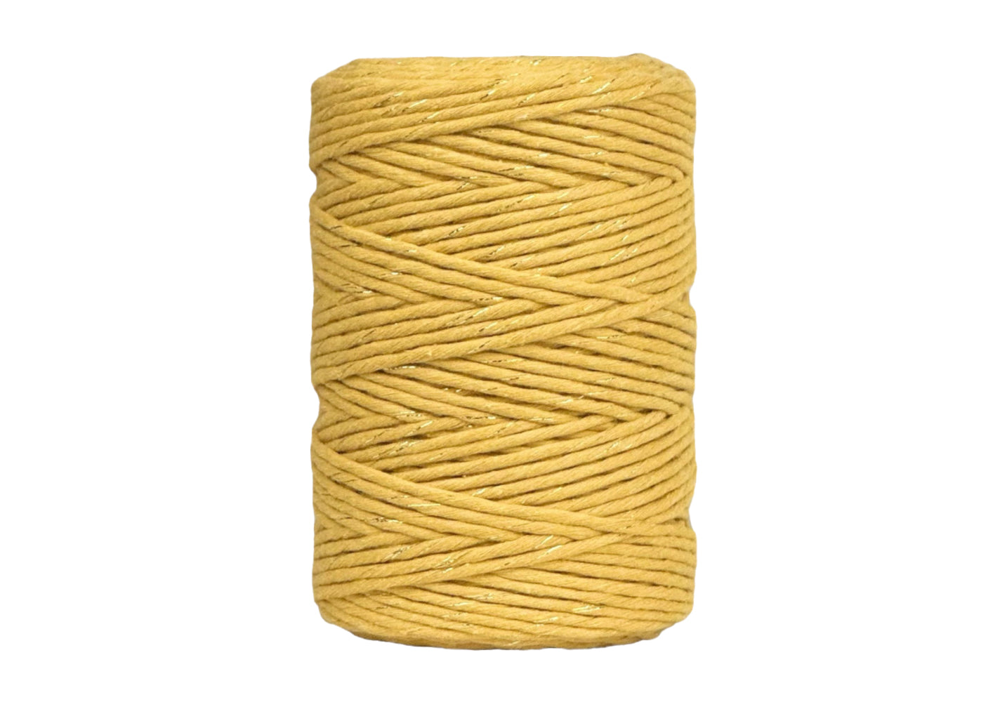 Golden Mustard, Golden Burnt Orange, Golden Poinsettia - 3mm & 5mm, Thread Shop Macramé Cord