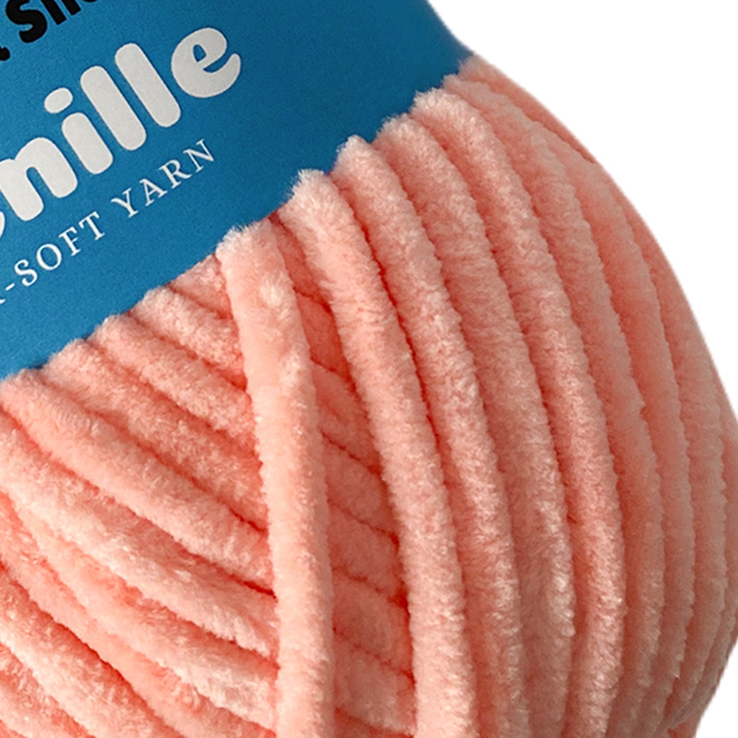 Peach Fuzz - Super-Soft Chenille Yarn