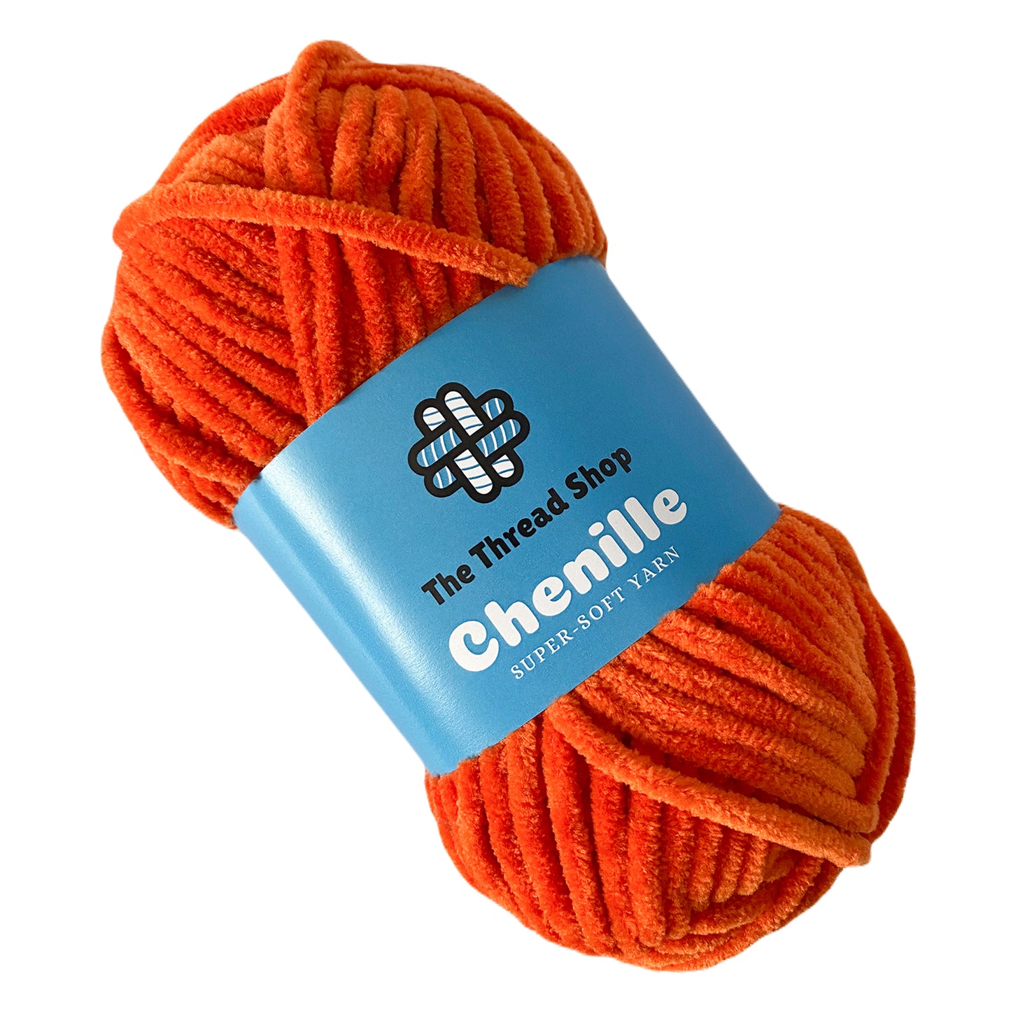 Pumpkin - Super-Soft Chenille Yarn