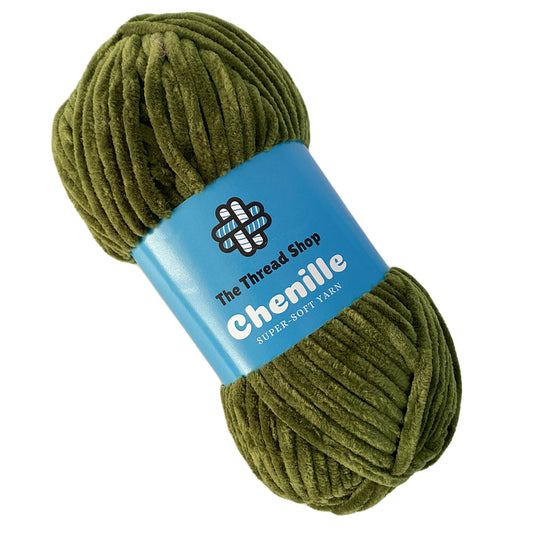 Moss - Super-Soft Chenille Yarn