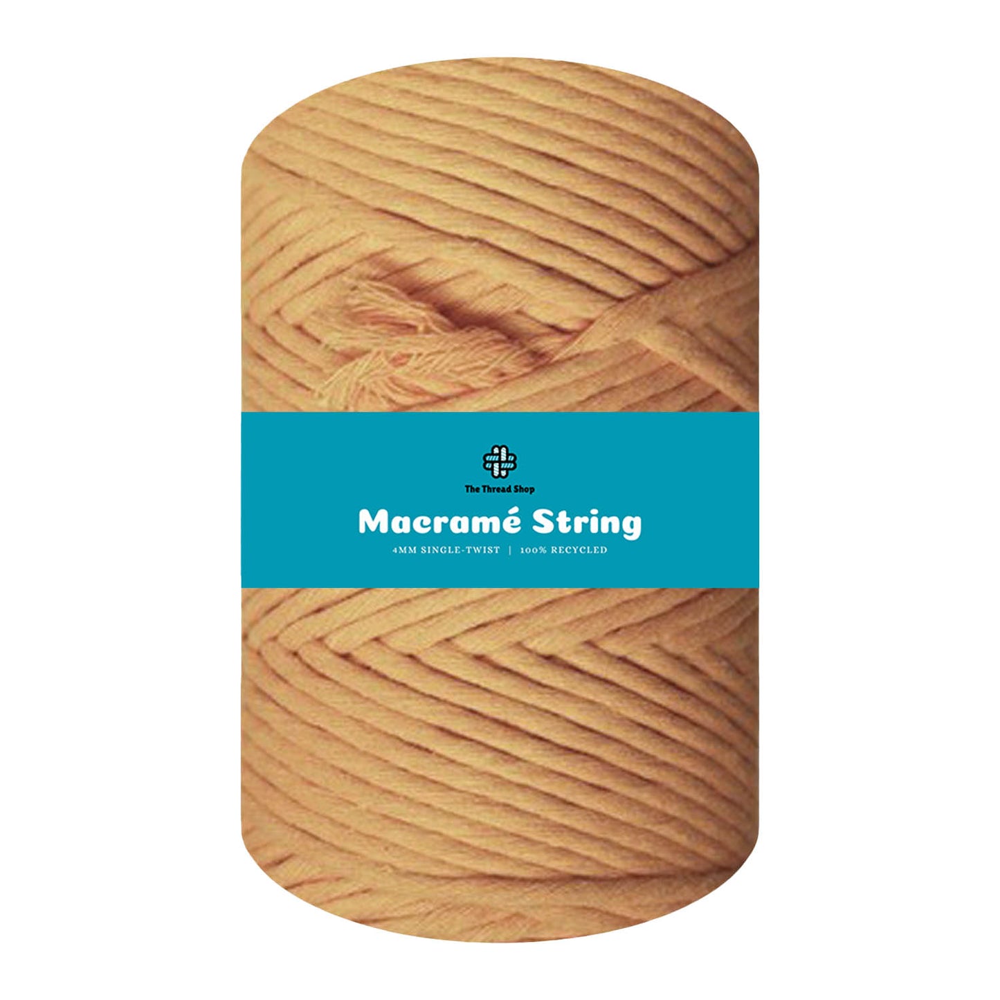 Ochre - 4mm Thread Shop Macramé String