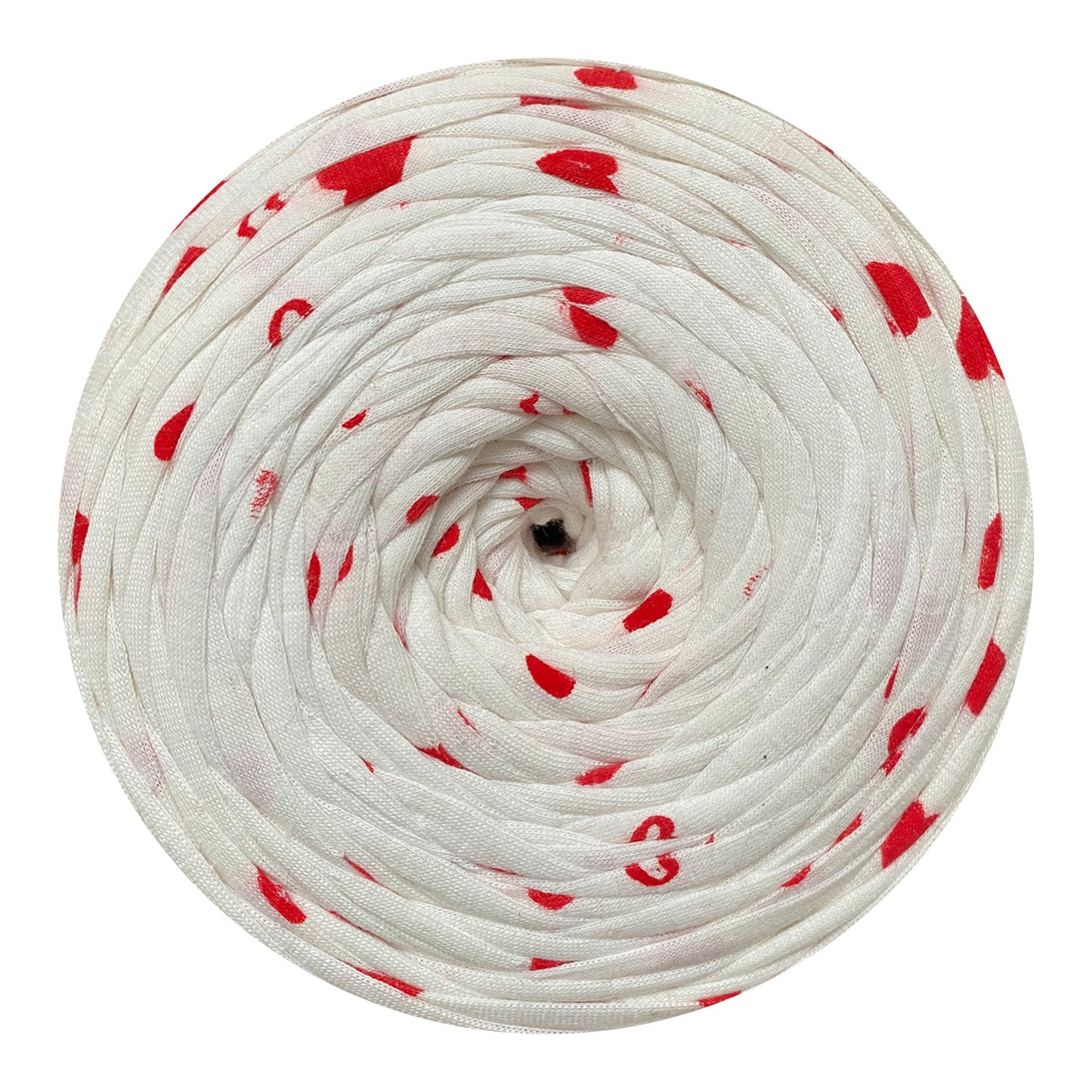 Cherry Hearts Print - Thread Shop T-Shirt Yarn
