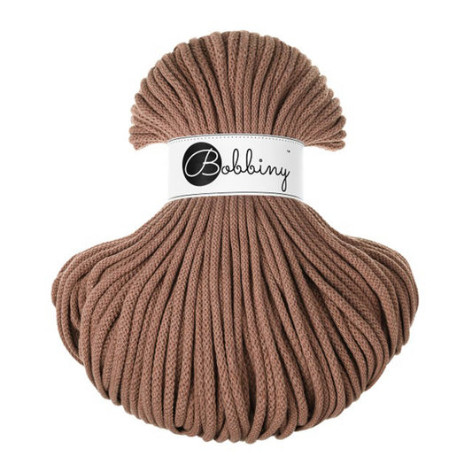 Mocha Mousse - 5mm Bobbiny Braided Cord