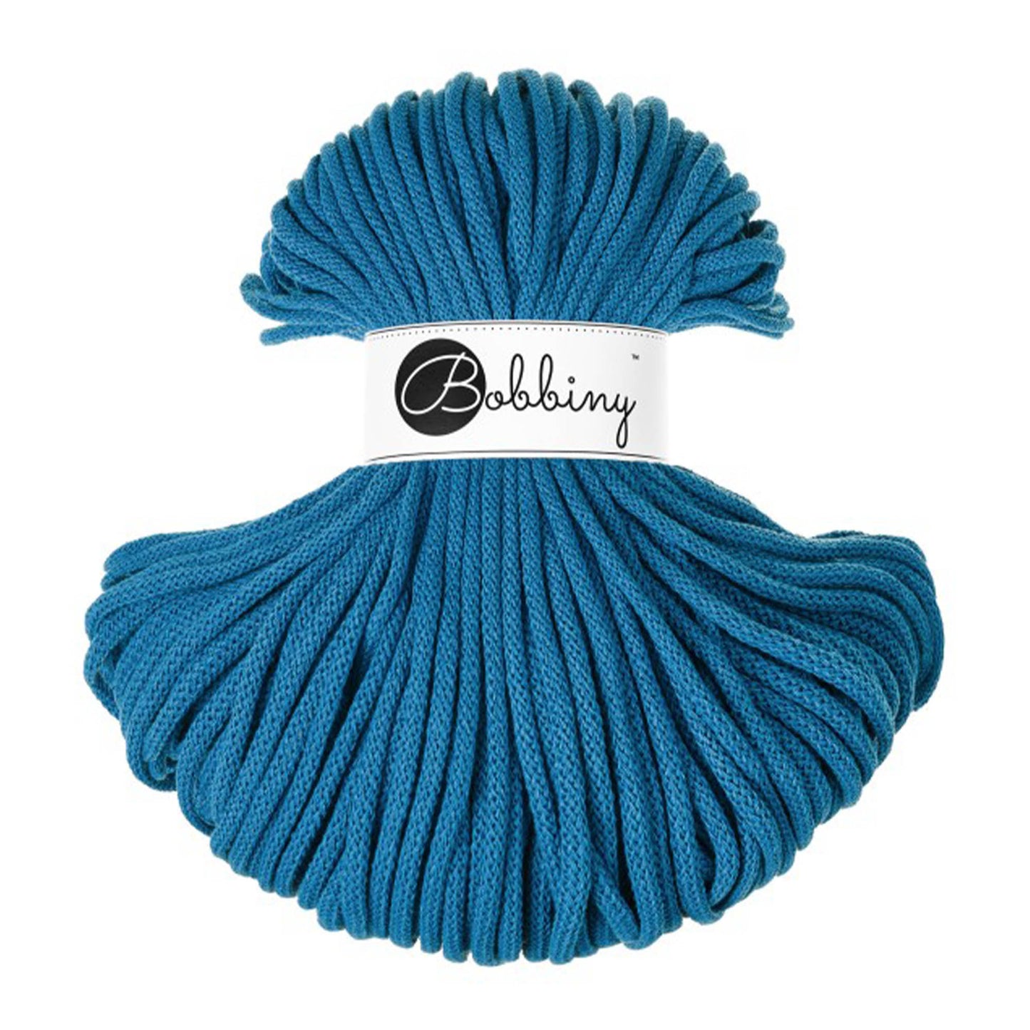 Dopamine Blue - 5mm Bobbiny Braided Cord