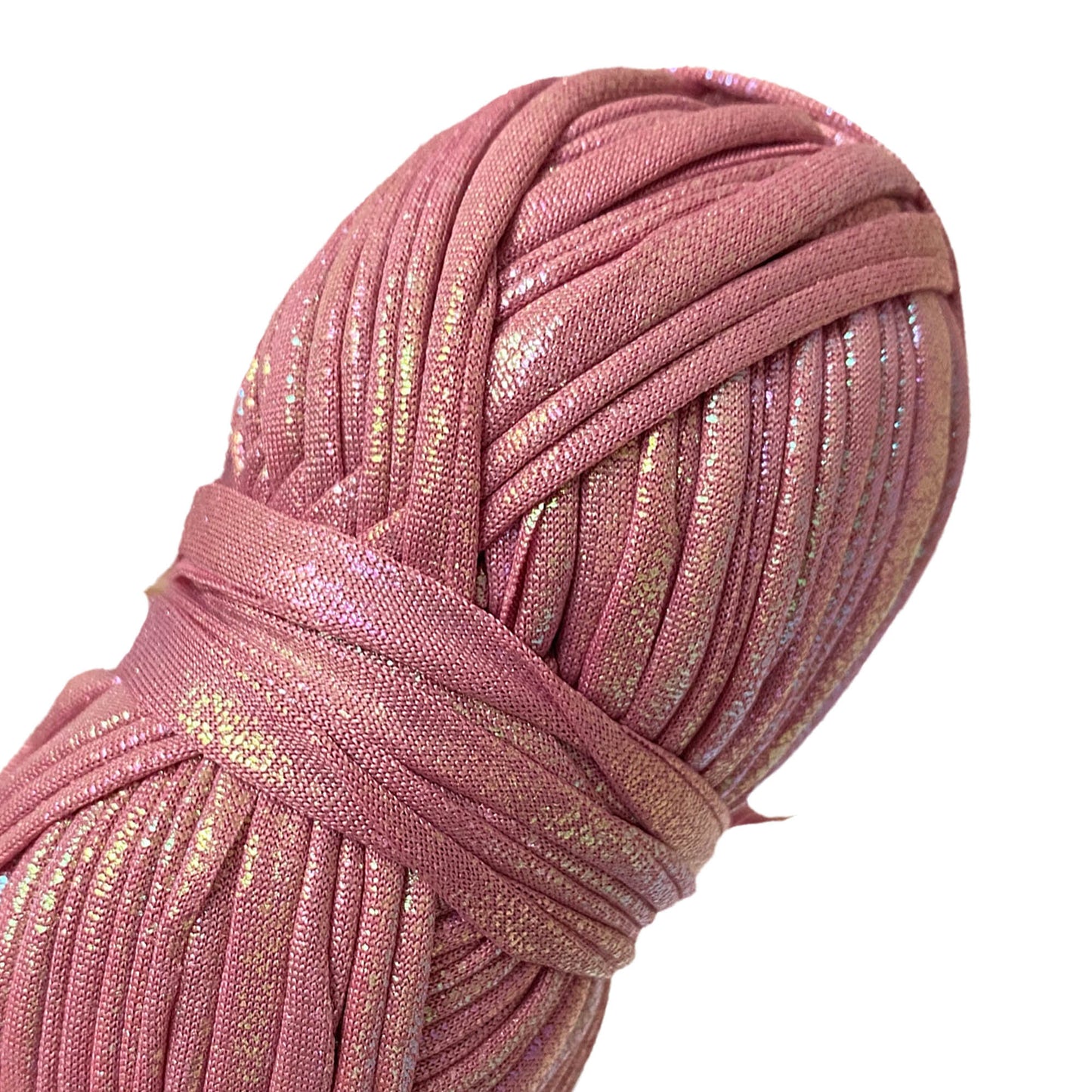Rose Quartz - Metallic Pearl T-shirt Yarn