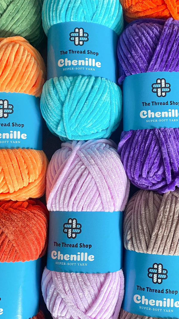 Super-soft
Chenille Yarn
