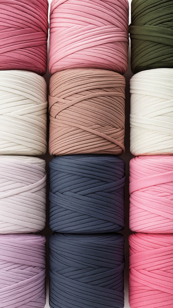 100% Recycled
T-Shirt Yarn