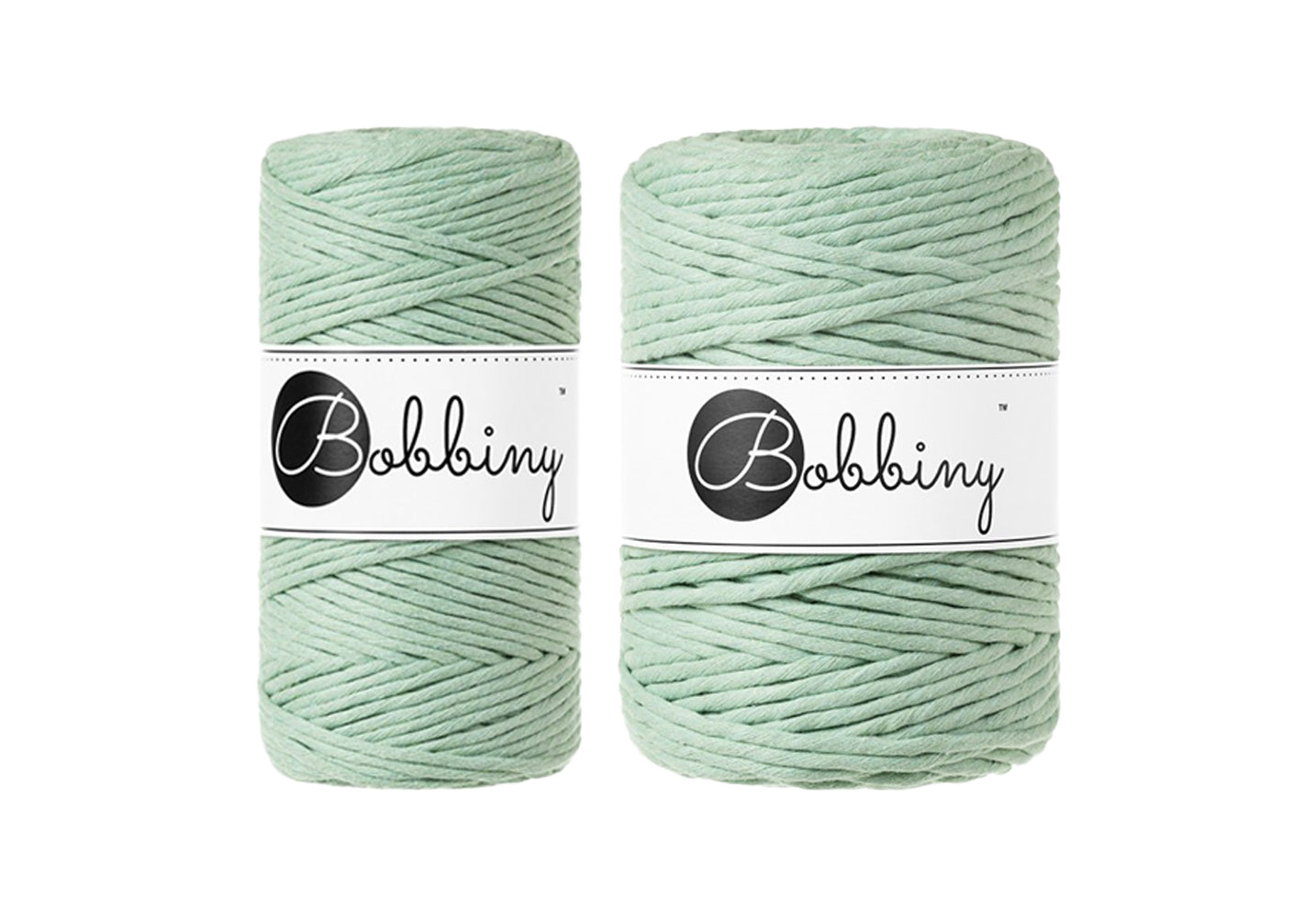 Aloe - 3mm & 5mm Bobbiny Macrame Cord