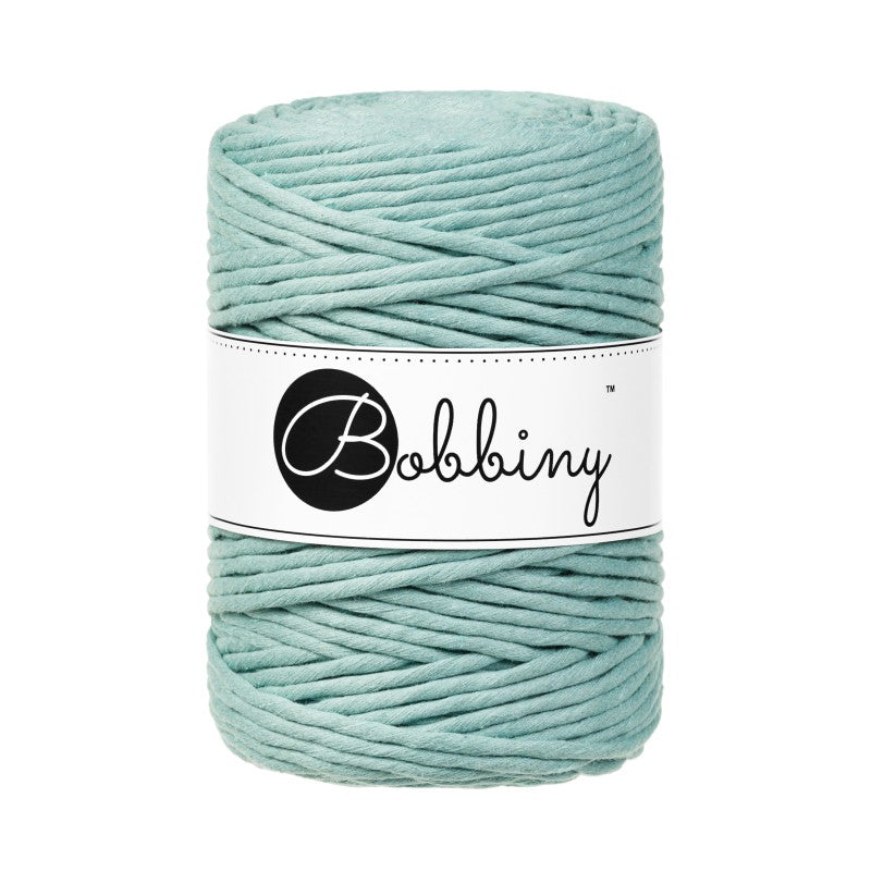 Duck Egg Blue - 1.5mm, 3mm & 5mm, Bobbiny Macrame Cord