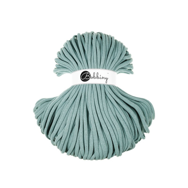 Duck Egg Blue - 3mm, 5mm & 9mm, Bobbiny Braided Cord