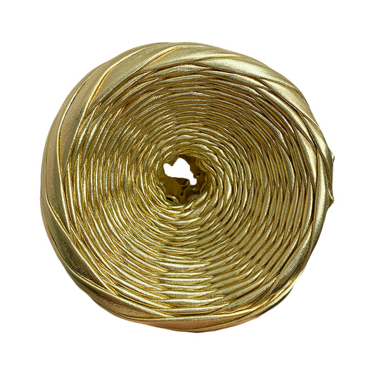 Gold Metallic T-shirt Yarn