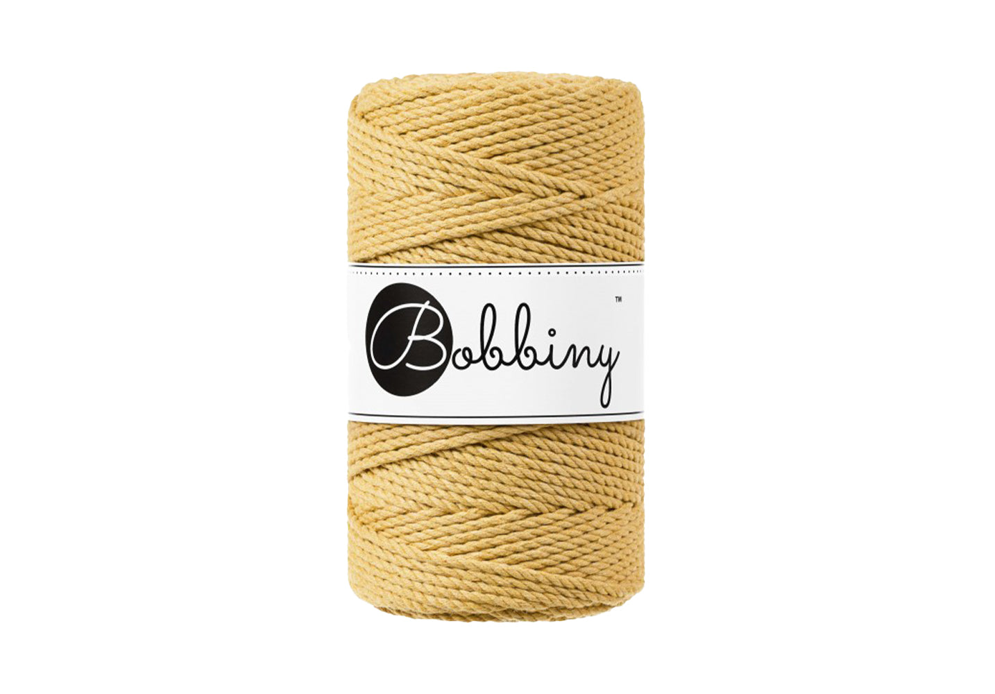 Honey - 3mm 3PLY, Bobbiny Macramé Cord