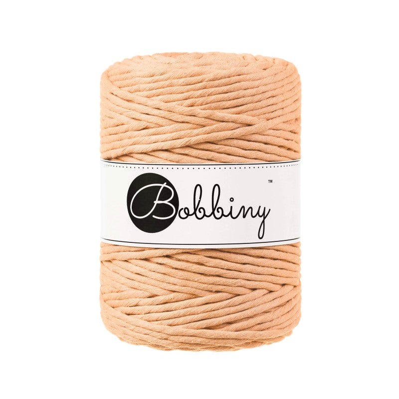 Peach Fuzz - 1.5mm, 3mm & 5mm, Bobbiny Macrame Cord