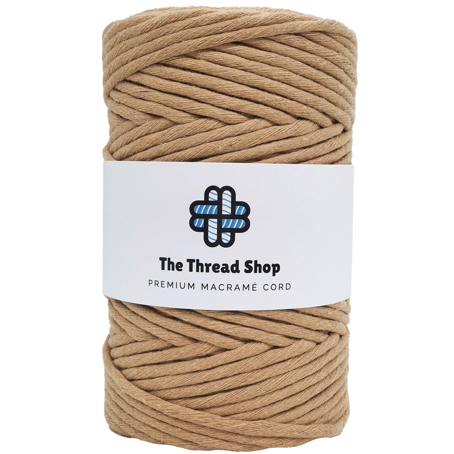 Caramel, Fudge, Spice - 4mm, Thread Shop Macramé Cord