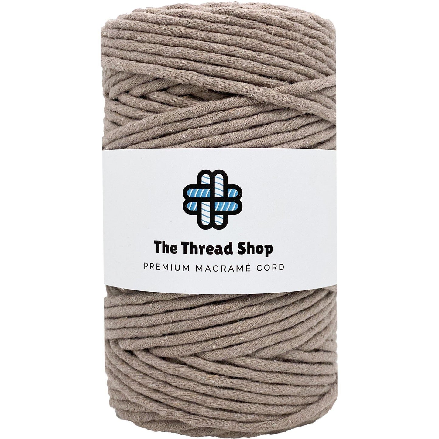 Coffee - 3mm & 5mm, Thread Shop Macramé Cord
