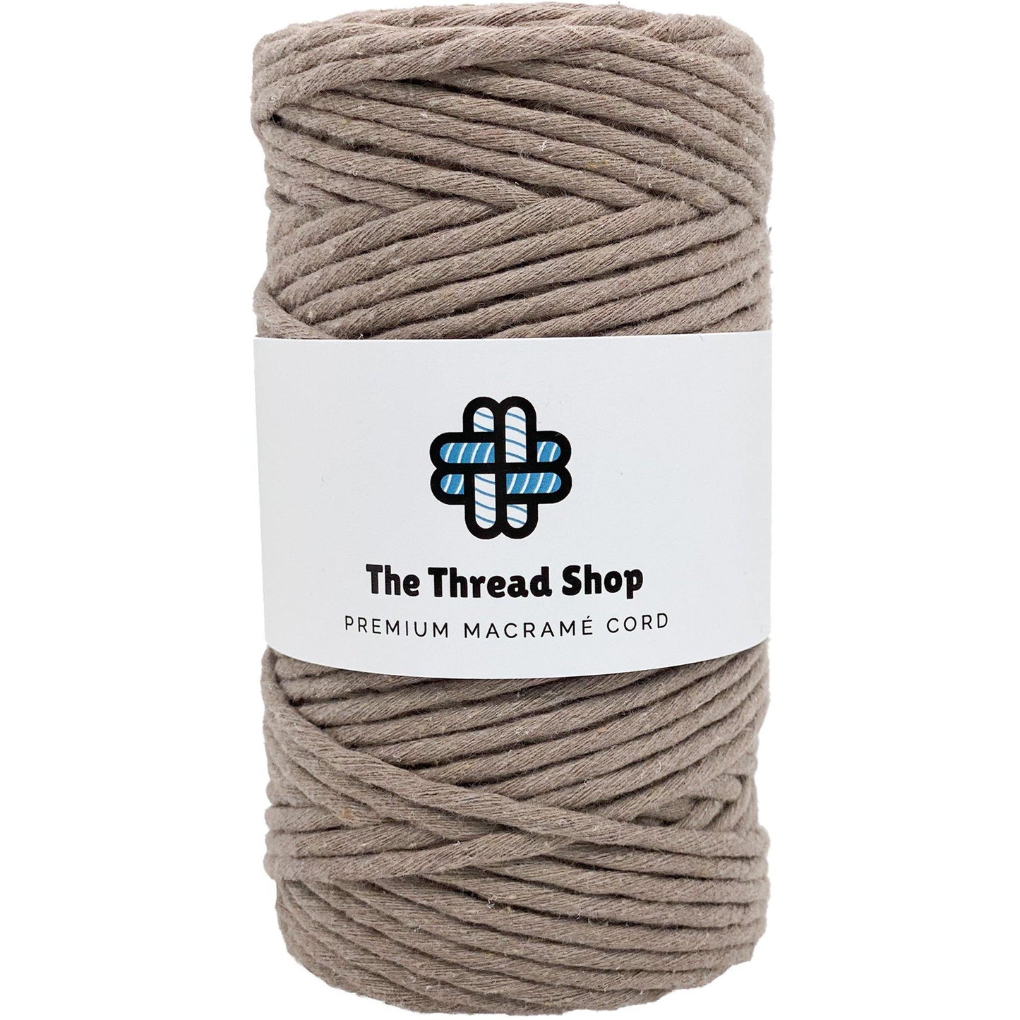 Coffee - 3mm & 5mm, Thread Shop Macramé Cord
