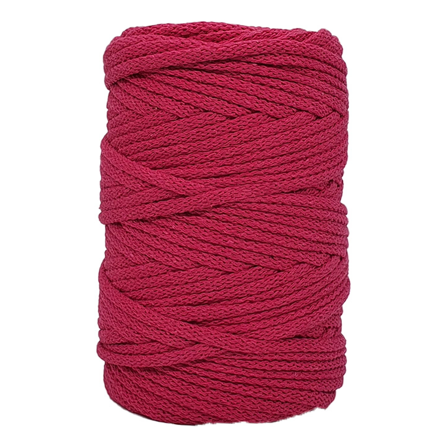 Raspberry & Lipstick - 5mm, Thread Shop Braided Cord