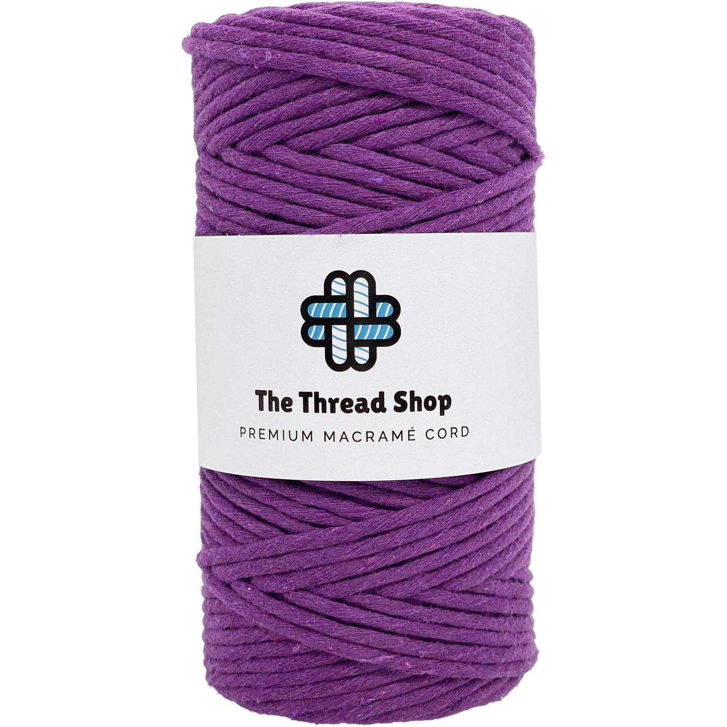 Damson & Heather - 3mm & 5mm, Thread Shop Macramé Cord