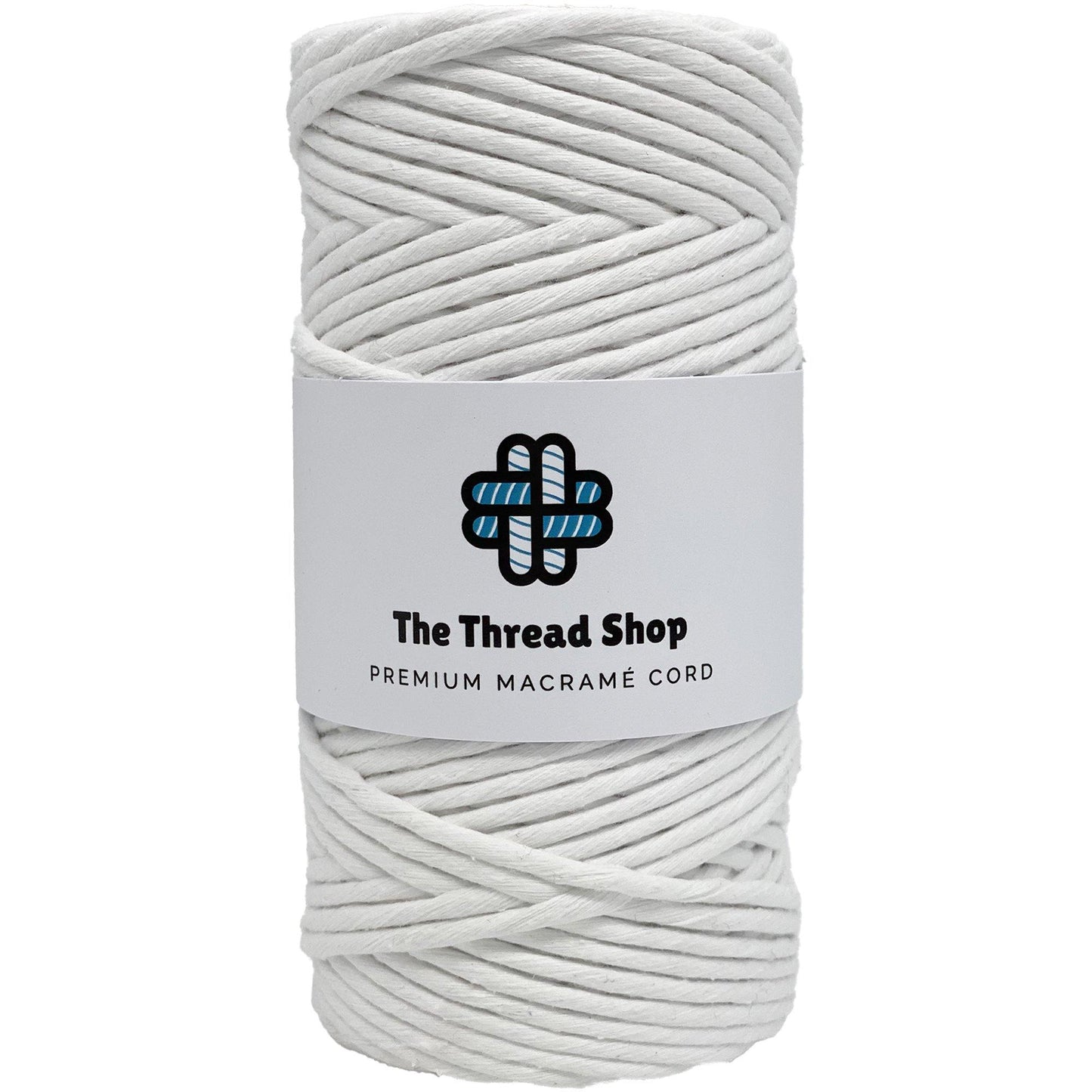 Black & White - 3mm & 5mm, Thread Shop Macramé Cord