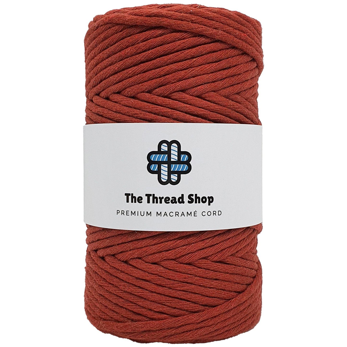 Rust, Baked Cherry, Mustard - 4mm, Thread Shop Macramé Cord