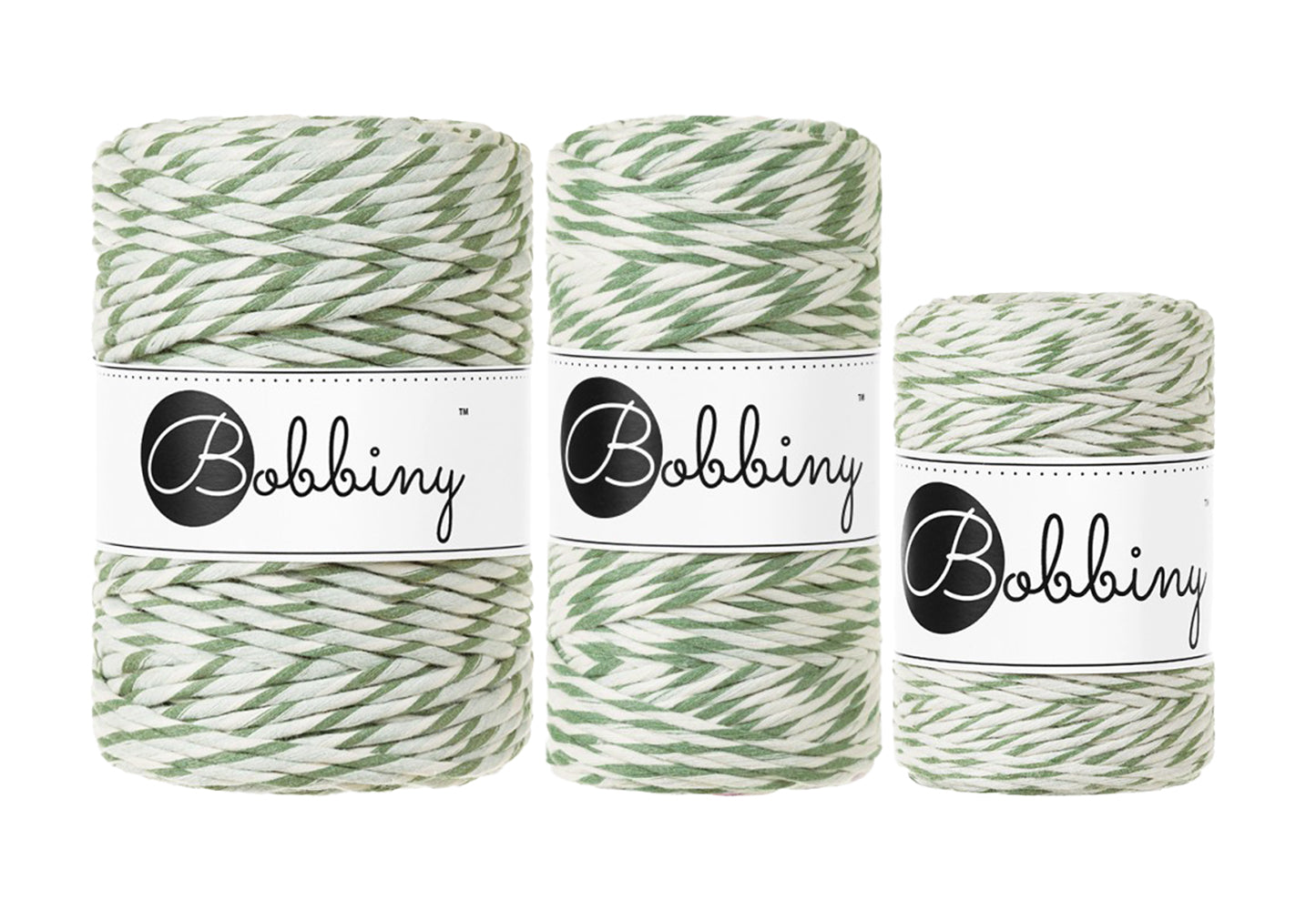 Magic Green - 1.5mm, Bobbiny Macrame Cord