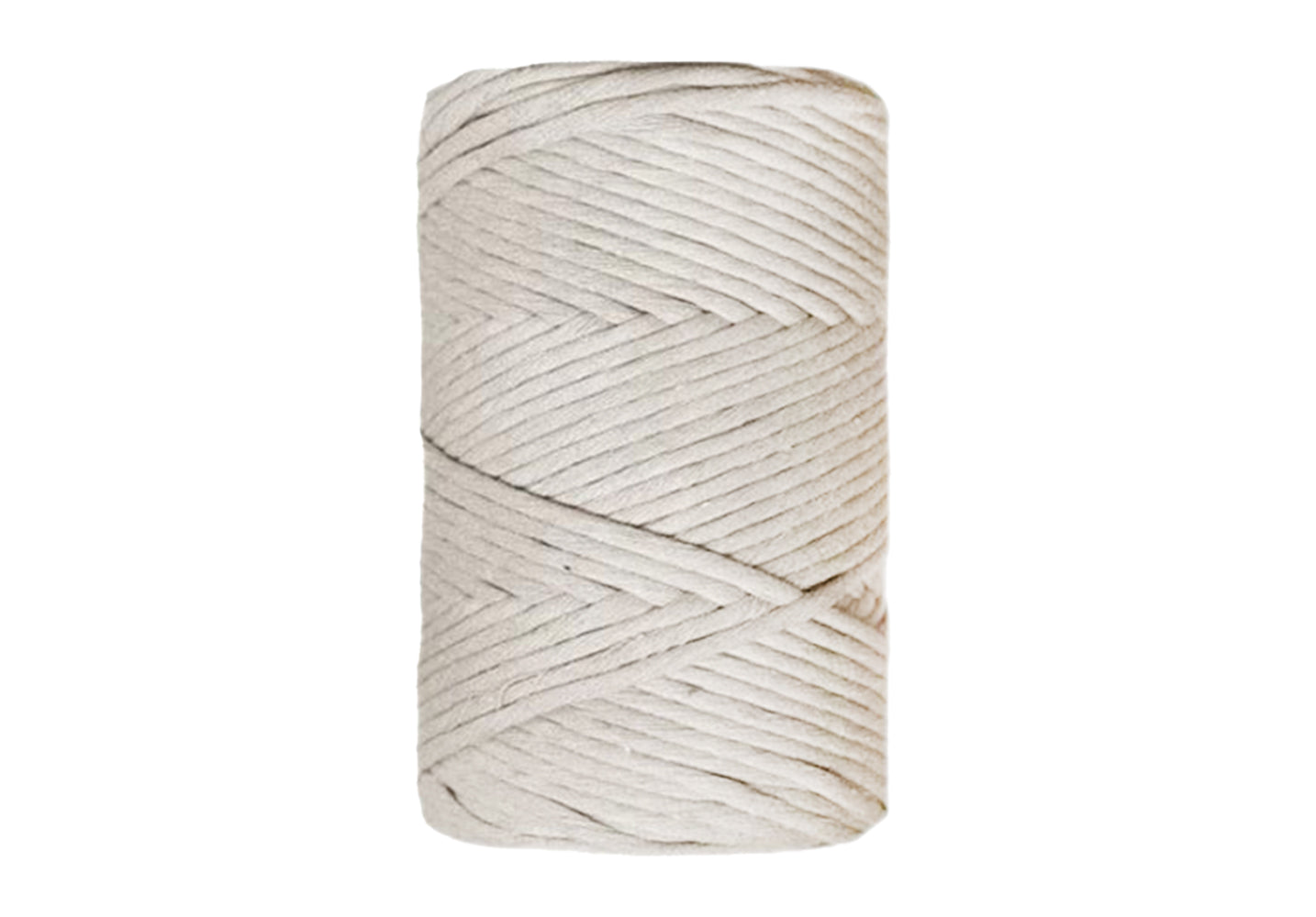 Linen & Lemon Yellow - 4mm, Thread Shop Macramé Cord