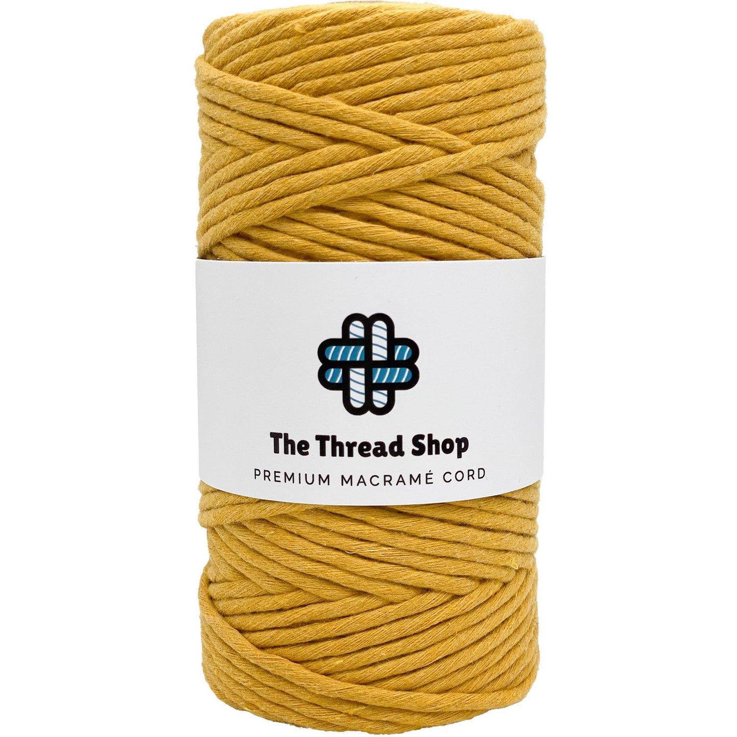 Mustard & Pumpkin - 3mm & 5mm, Thread Shop Macramé Cord