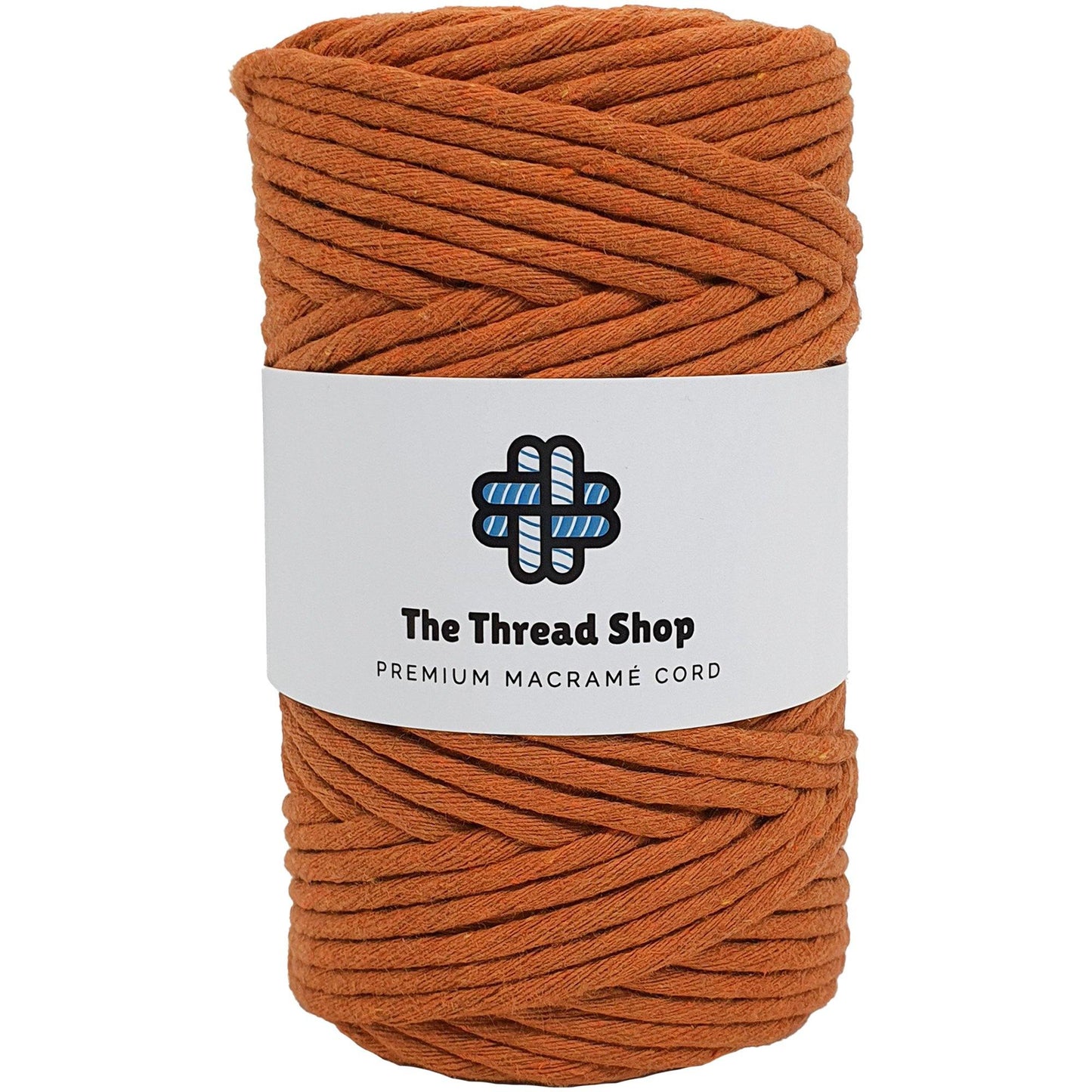 Rust, Baked Cherry, Mustard - 4mm, Thread Shop Macramé Cord