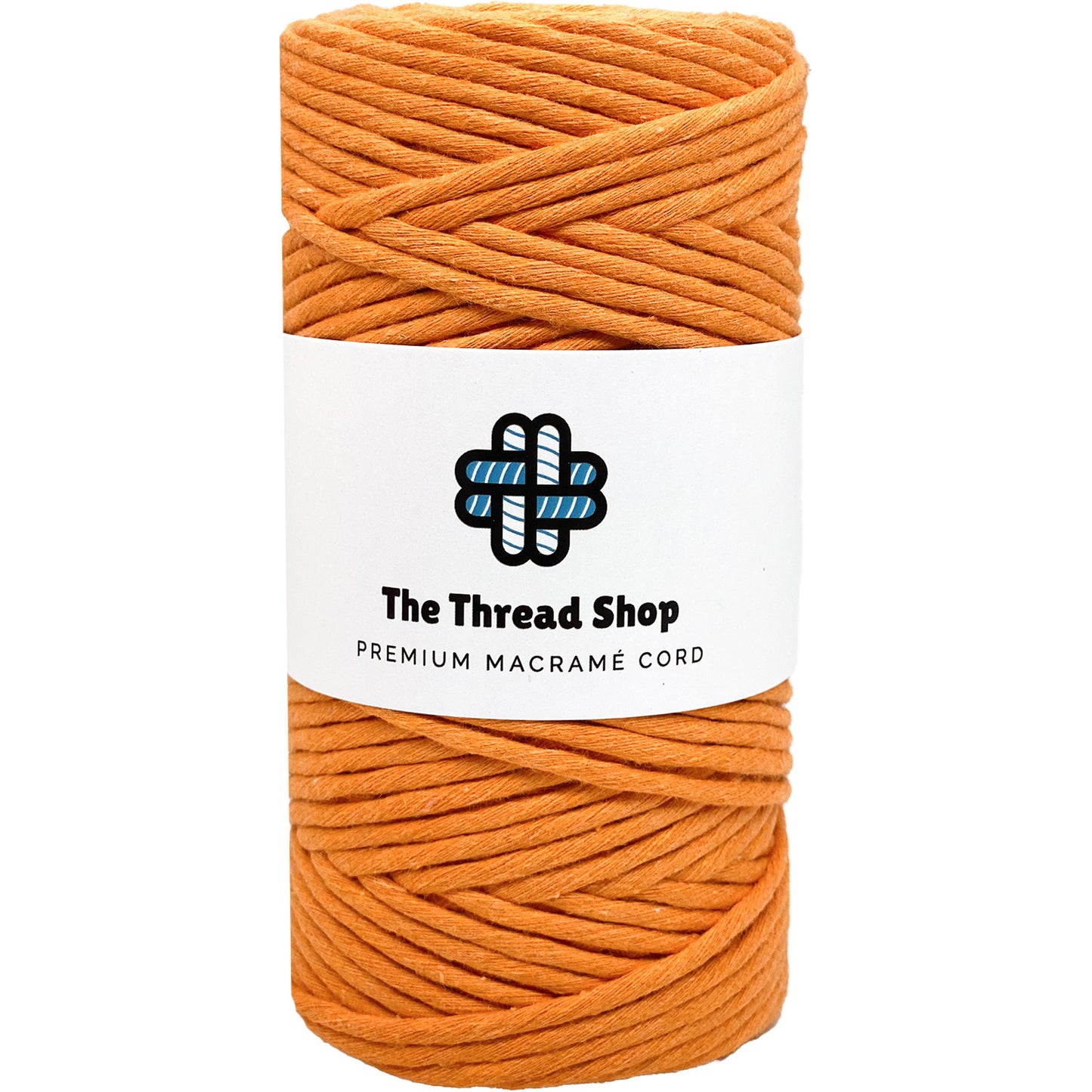 Mustard & Pumpkin - 3mm & 5mm, Thread Shop Macramé Cord