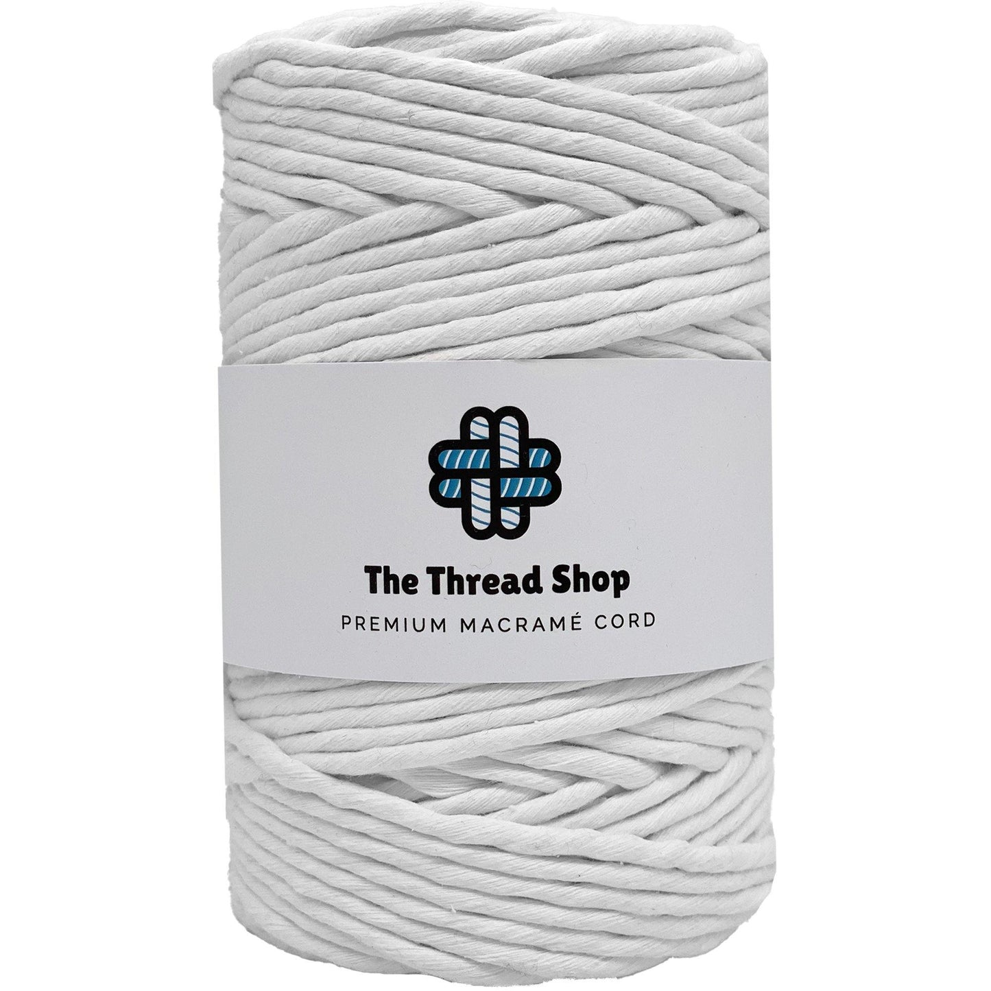 Black & White - 3mm & 5mm, Thread Shop Macramé Cord
