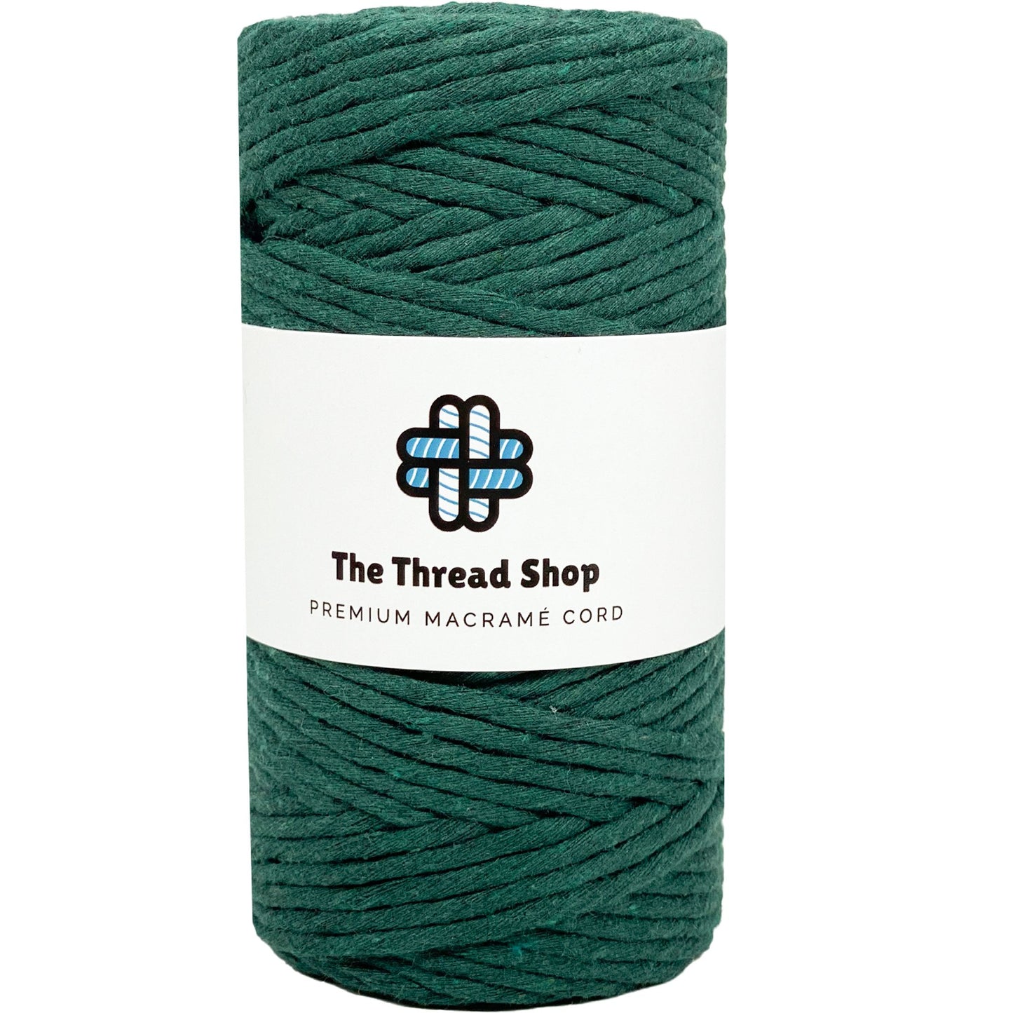 Leaf Green & Forest - 3mm & 5mm, Thread Shop Macramé Cord
