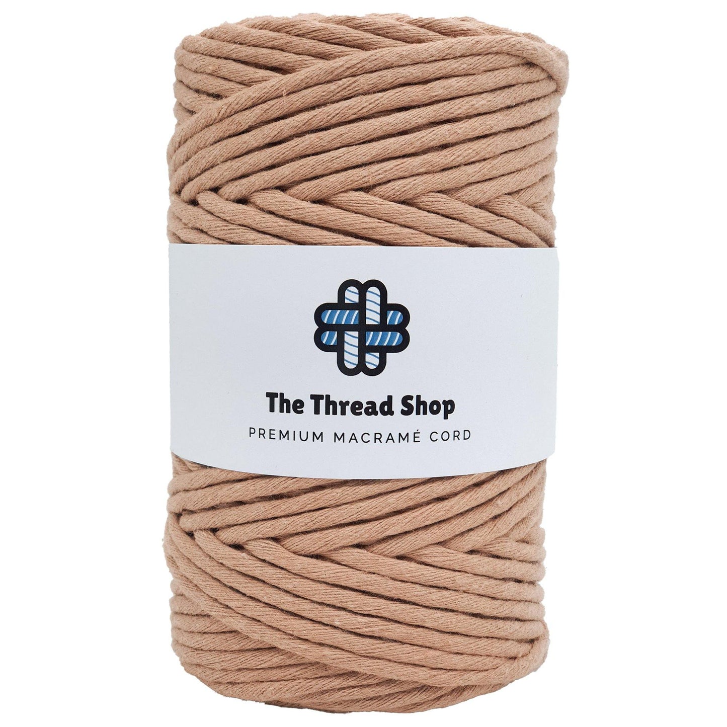 Lipstick, Antique Pink, Powder Pink - 4mm, Thread Shop Macramé Cord