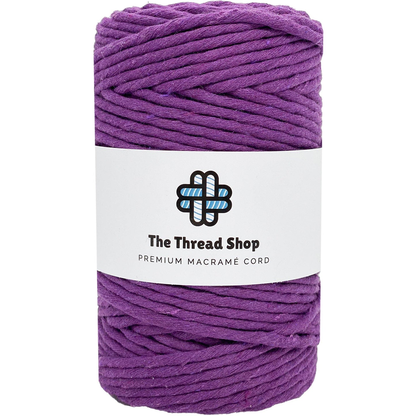 Damson & Heather - 3mm & 5mm, Thread Shop Macramé Cord