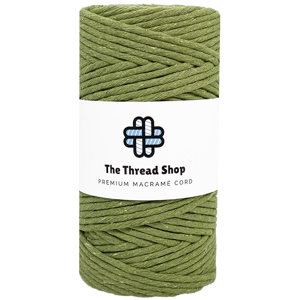 Sage & Daffodil - 3mm & 5mm, Thread Shop Macramé Cord
