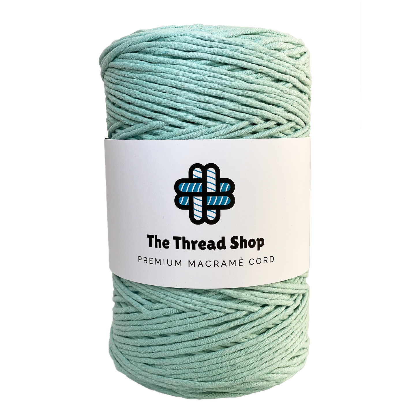 Teal & Mint - 4mm, Thread Shop Macramé Cord