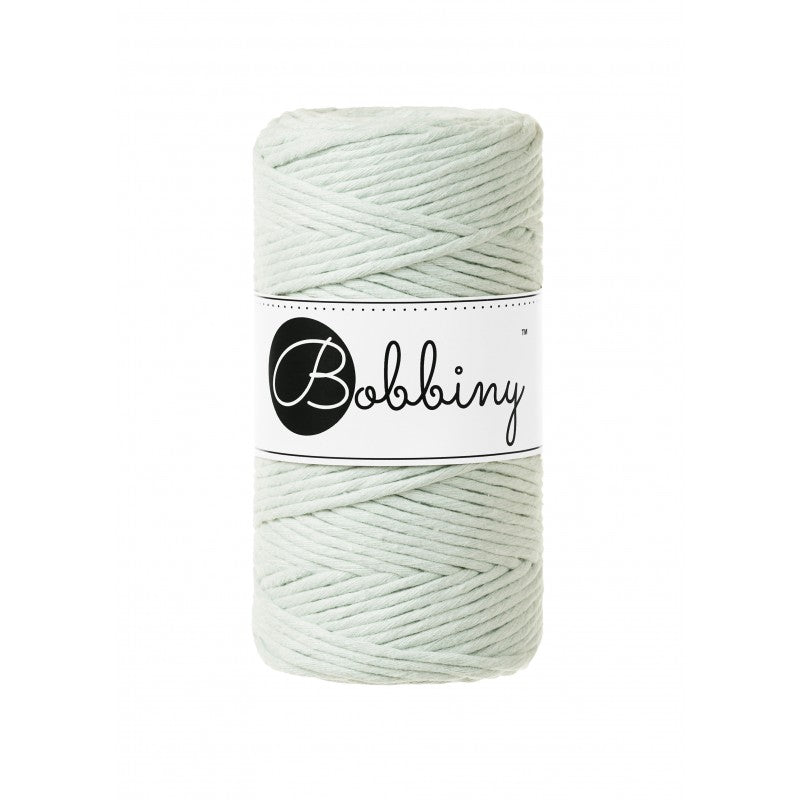 Milky Green - 1.5mm, 3mm & 5mm, Bobbiny Macrame Cord
