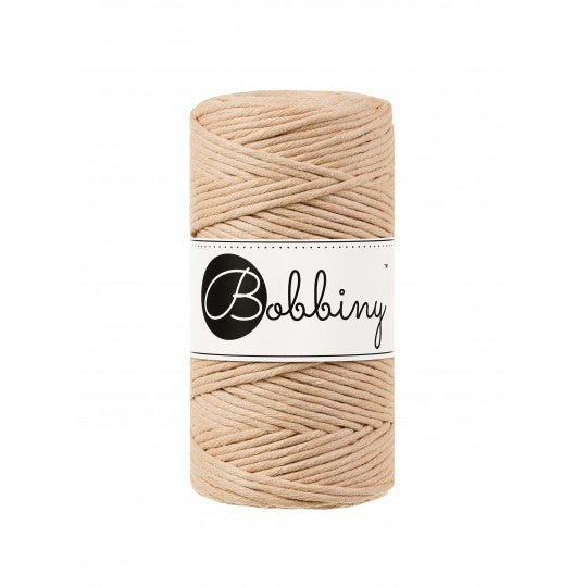 Biscuit - 3mm Bobbiny Macrame Cord