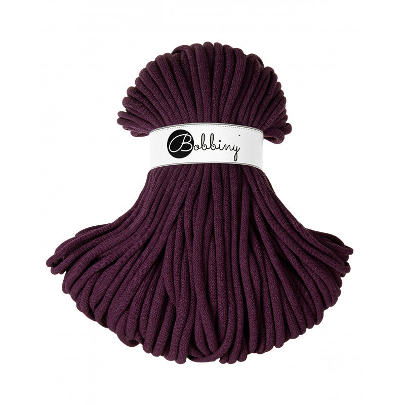 Blackberry - 3mm, 5mm & 9mm, Bobbiny Braided Cord