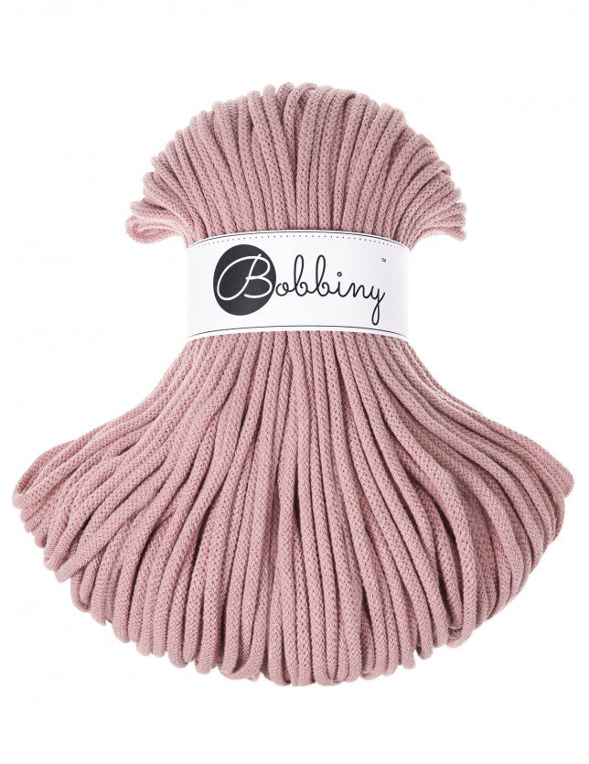 Blush - 3mm, 5mm & 9mm, Bobbiny Braided Cord