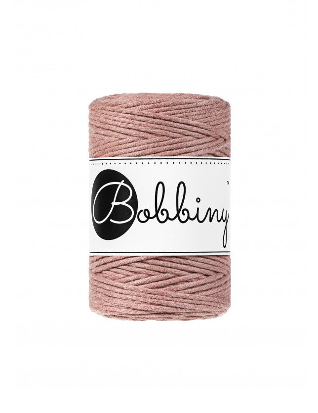 Blush - 1.5mm, 3mm & 5mm, Bobbiny Macrame Cord