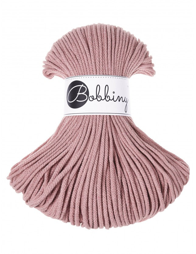 Blush - 3mm, 5mm & 9mm, Bobbiny Braided Cord