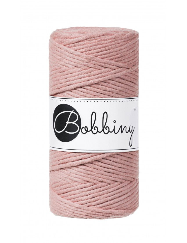 Blush - 1.5mm, 3mm & 5mm, Bobbiny Macrame Cord