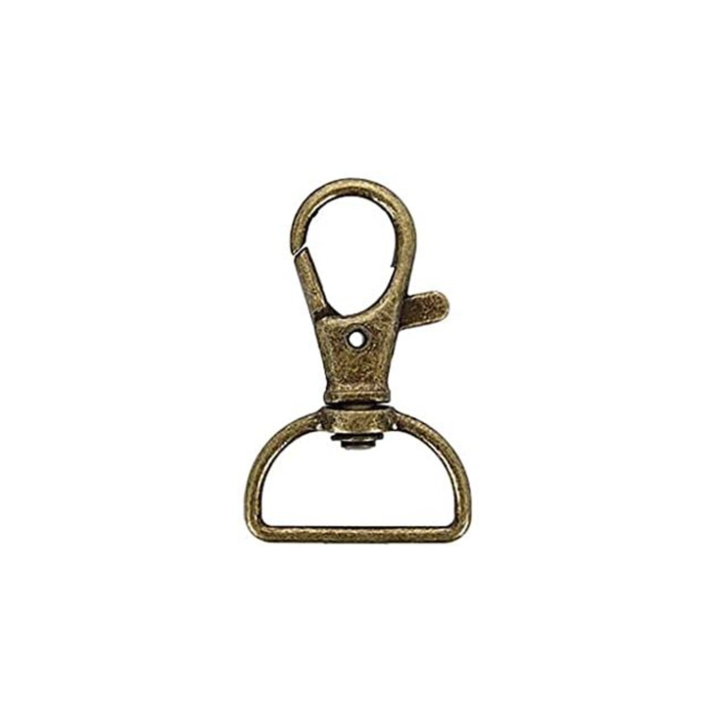 D Ring Swivel Lobster Keyring Clasp (Various Colours Available)