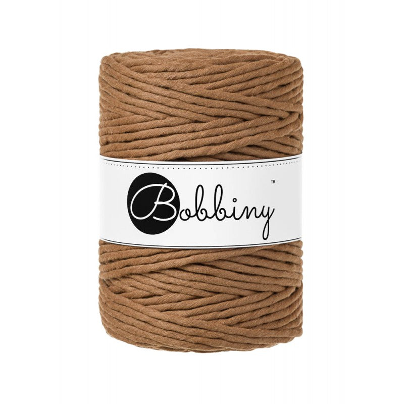Caramel - 1.5mm, 3mm & 5mm, Bobbiny Macrame Cord