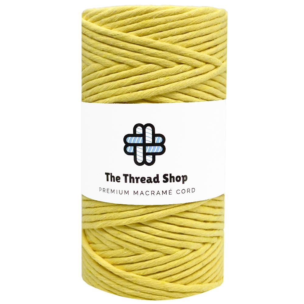 Sage & Daffodil - 3mm & 5mm, Thread Shop Macramé Cord