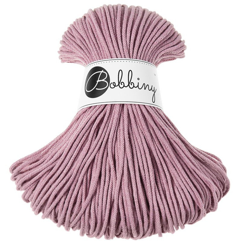 Dusty Pink - 3mm, 5mm & 9mm, Bobbiny Braided Cord