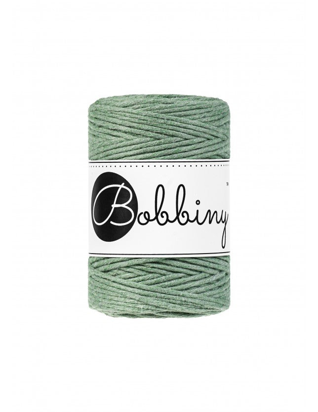 Eucalyptus Green - 1.5mm, 3mm & 5mm, Bobbiny Macrame Cord