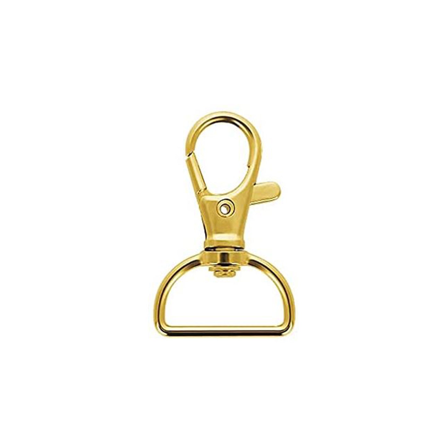 D Ring Swivel Lobster Keyring Clasp (Various Colours Available)