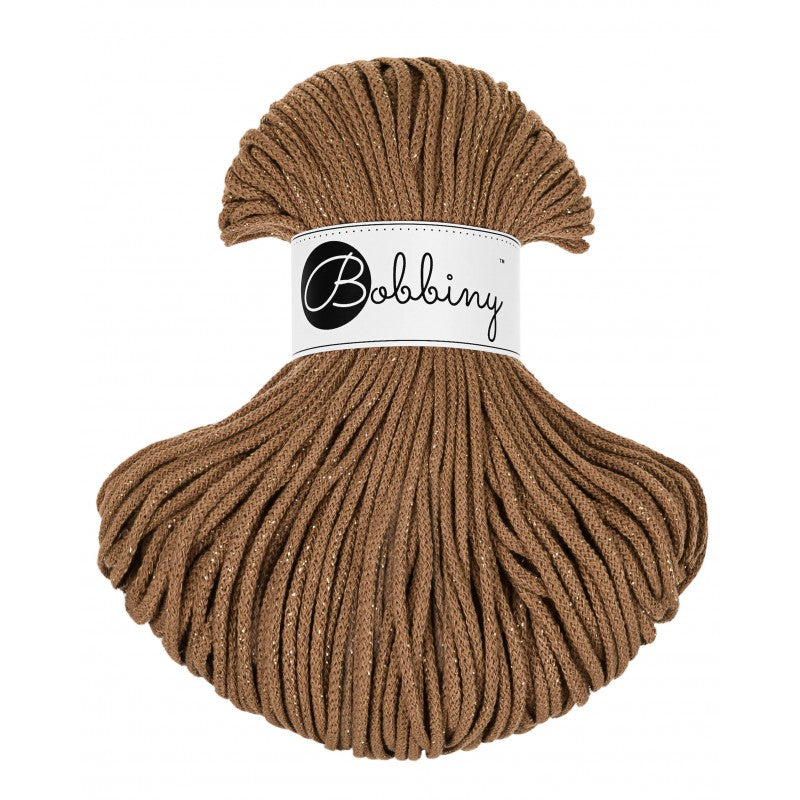 Golden Caramel - 3mm, 5mm & 9mm, Bobbiny Braided Cord
